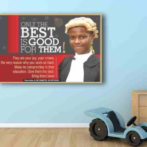 Only the best is good for them lawyer flex banner
