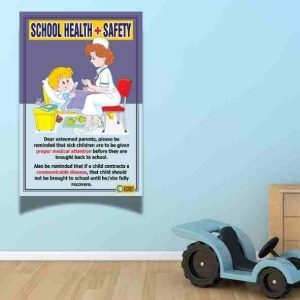 School health and safety flex banner