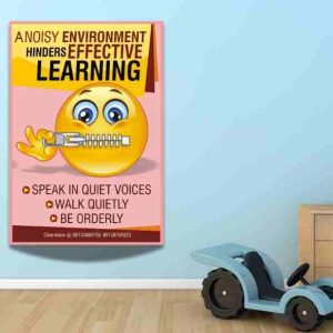 A noisy environment flex banner