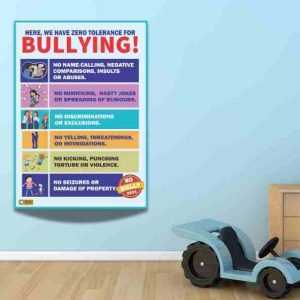 Zero tolerance for bullying flex banner