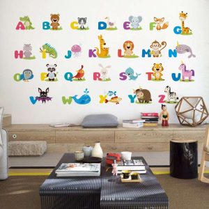 Alphabet stickers