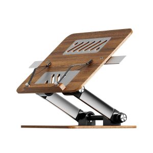 Wooden book/laptop stand