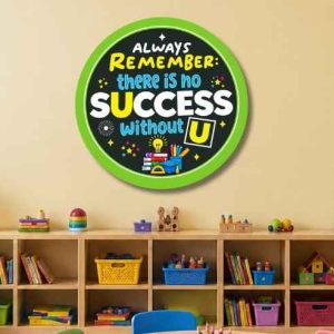 There is no success with you round poster