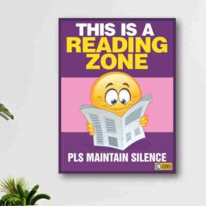 Reading zone signage
