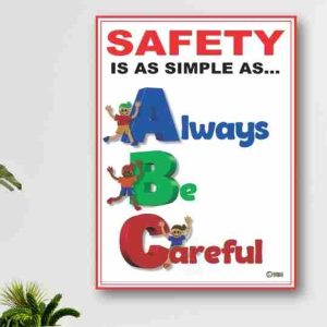 Safety is as simple as ABC signage