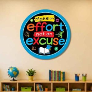 Make effort round poster