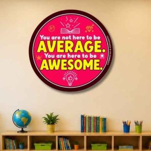 You are not here to be average round poster