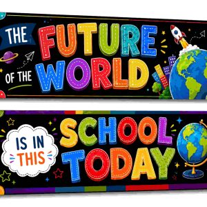 The future of the world is in this school today paired poster